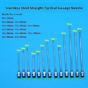 Stainless Steel Oral Gavage Needles